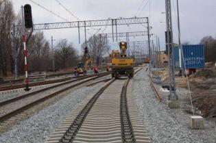 Modernizacja linii kolejowej z Pruszcza Gdańskiego do stacji Gdańsk Port Północny. Fot. PKP PLK