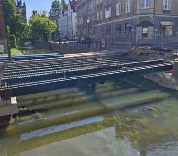 Nowa konstrukcja mostu w centrum Gdańska. Trwają zaawansowane prace avatar