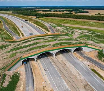 Autostrada A2 na wschód i zachód od stolicy avatar