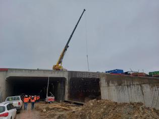 S52: tunel obwodnicy Krakowa. Fot. GDDKiA