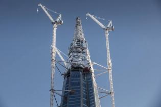 Lakhta Center – najwyższy budynek w Europie. Fot. Facebook/Lakhta Center