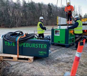 Zasilane elektrycznie maszyny do bezwykopowej wymiany rurociągów avatar