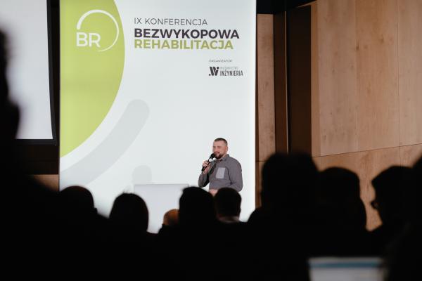 Zdjęcie IX Konferencja Bezwykopowa Rehabilitacja. Ryszard Bednarz (PREDL). fot. Quality Studio dla www.inzynieria.com