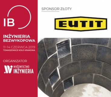 „INŻYNIERIA Bezwykopowa” 2019: EUTIT Polska wśród Złotych Sponsorów wydarzenia avatar
