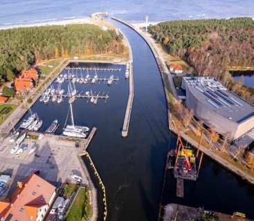 Nowy rozdział dla Łeby: modernizacja portu nabiera tempa [FILM, ZDJĘCIA]