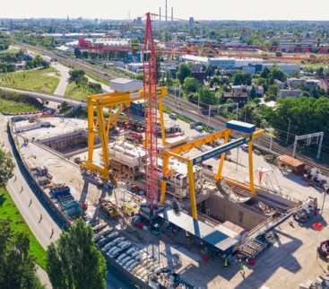 215 ton zjechało 45 m pod ziemię. Rusza montaż TBM dla CPK [ZDJĘCIA] avatar