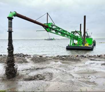 Holandia. Wzmacnianie wałów wokół wyspy Marken avatar