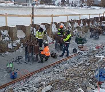 Ile wytrzyma fundament wiaduktu na S19? Trwają testy w Cergowej [ZDJĘCIA]