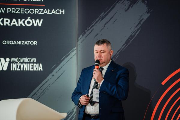 Zdjęcie II Konferencja Bezwykopowa Budowa. Grzegorz Styś (Wodociągi Miasta Krakowa). fot. Quality Studio dla www.inzynieria.com