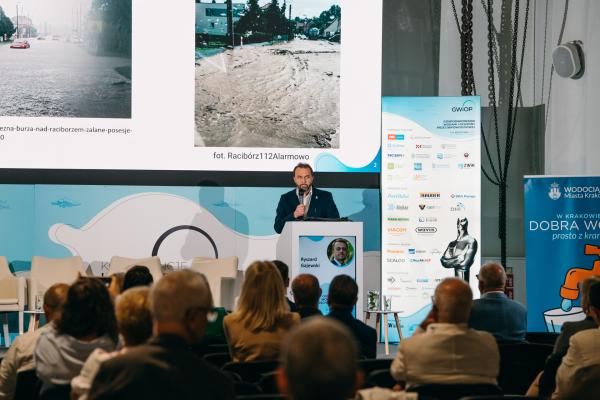 Zdjęcie IV Kongres Gospodarowania Wodami i Ochrony Przeciwpowodziowej. Ryszard Gajewski, Prezes Gdańskich Wód. fot. Quality Studio dla www.inzynieria.com