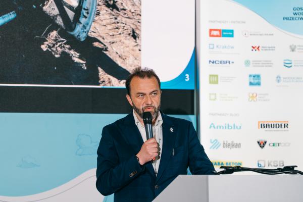 Zdjęcie IV Kongres Gospodarowania Wodami i Ochrony Przeciwpowodziowej. Ryszard Gajewski, Prezes Gdańskich Wód. fot. Quality Studio dla www.inzynieria.com