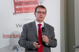 13. Konferencja, Wystawa i pokazy Technologii INŻYNIERIA BEZWYKOPOWA, Kraków - Bielany, 2015 r. Sławomir Kapica - Else. fot. Quality Studio dla www.inzynieria.com