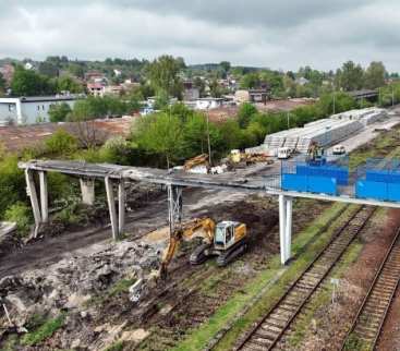 Małopolska – rozpoczęła się całkowita przebudowa stacji Olkusz
