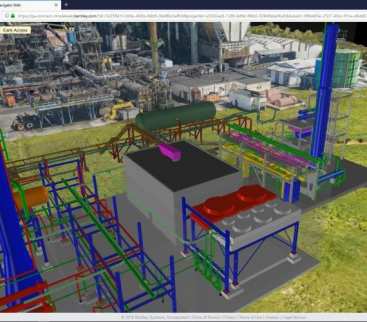 Siemens i Bentley Systems przedstawiają PlantSight Digital Twin Cloud Services avatar
