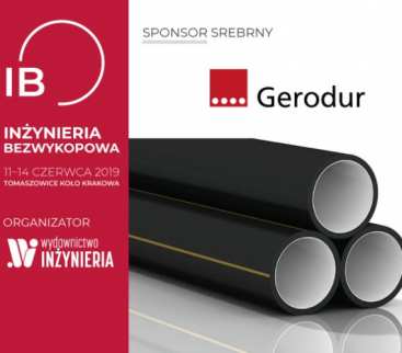 Gerodur MPM Srebrnym Sponsorem „INŻYNIERII Bezwykopowej” avatar