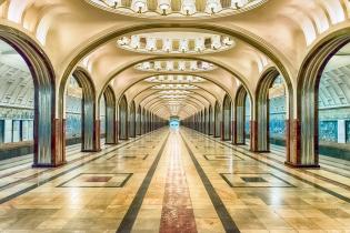 Stacja Mayakovskaya. Fot. Marco Rubino