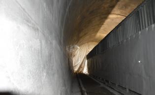 Segmenty obudowy docelowej tunelu. Fot. Witold Szczotka/PKP PLK