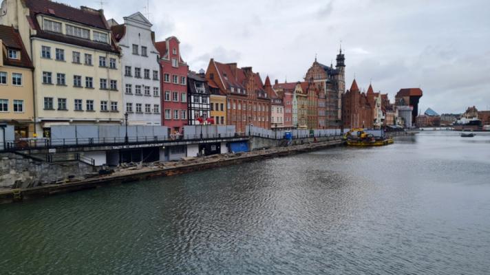 Zdjęcie Remont Długiego Pobrzeża. Fot. Dyrekcja Rozbudowy Miasta Gdańska