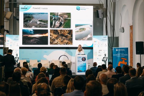 Zdjęcie IV Kongres Gospodarowania Wodami i Ochrony Przeciwpowodziowej. Marta Barszczewska, Dyrektor Departamentu Inwestycji i Renaturyzacji, Państwowe Gospodarstwo Wodne Wody Polskie. fot. Quality Studio dla www.inzynieria.com