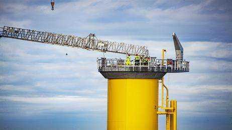 Budowa farmy wiatrowej Burbo Bank Extension