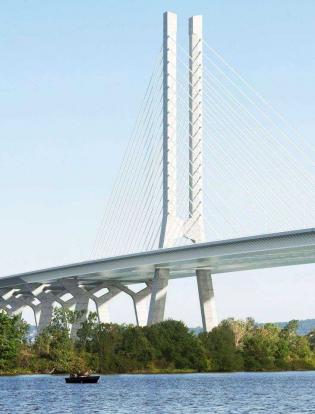 Projekt New Champlain Bridge. Źródło: www.newchamplain.ca