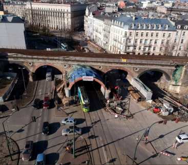Kraków: wiadukt nad ul. Grzegórzecką nabiera kształtów avatar