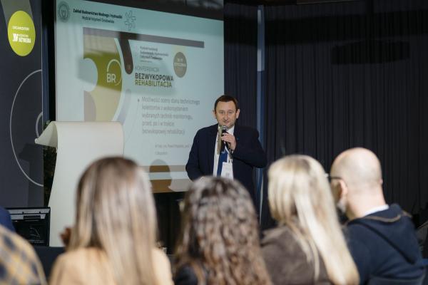 Zdjęcie Dr hab. inż. Paweł Popielski, profesor Politechniki Warszawskiej. X Konferencja Bezwykopowa Rehabilitacja. fot. Quality Studio dla www.inzynieria.com