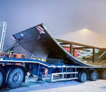 Tunel CPK w Łodzi. Pierwsze elementy TBM już na placu budowy