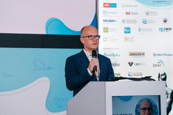 Zdjęcie IV Kongres Gospodarowania Wodami i Ochrony Przeciwpowodziowej. Prof. dr hab. inż. Paweł Licznar, Uniwersytet Przyrodniczy we Wrocławiu. fot. Quality Studio dla www.inzynieria.com