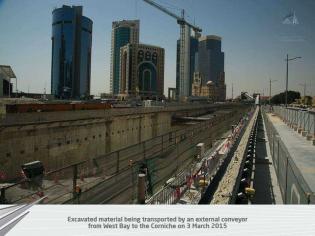 Budowa metra w katarskiej stolicy. Fot. QATAR RAIL