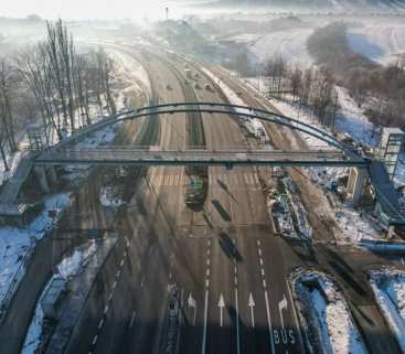 Avatar Kładka nad zakopianką przeszła testy obciążeniowe
