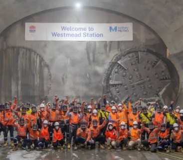 Przebicie tunelu na budowanej zachodniej linii metra w Sydney avatar