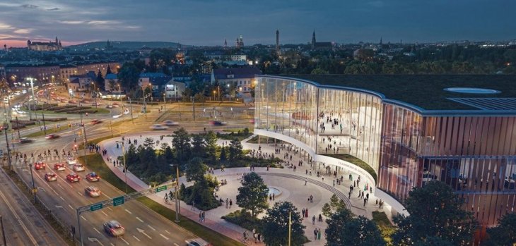 Wizualizacja. Źródło: biuro projektowe K. Ingarden, J. Ewy Architekci
