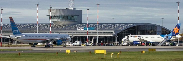 Łódź – najstarsze lotnisko w Polsce. Fot. twitter.com/LodzAirport