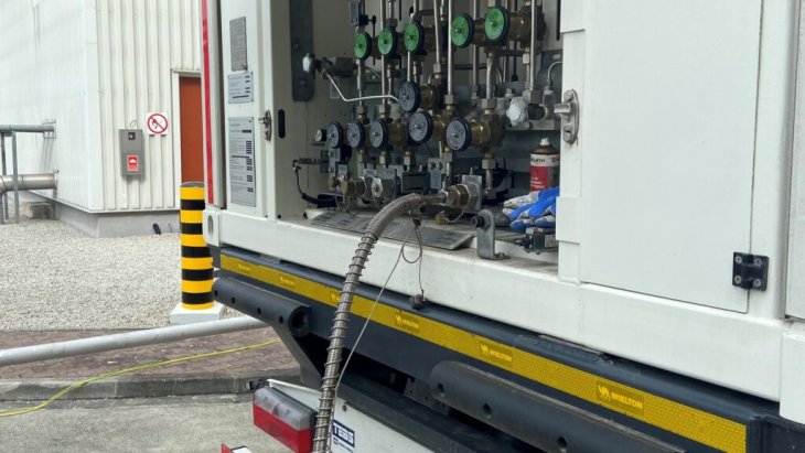 Testy współspalania wodoru z gazem ziemnym. Fot. Polenergia