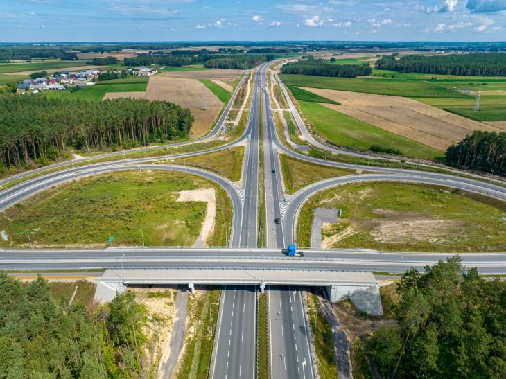 S61 obwodnica Łomży. Fot. GDDKiA