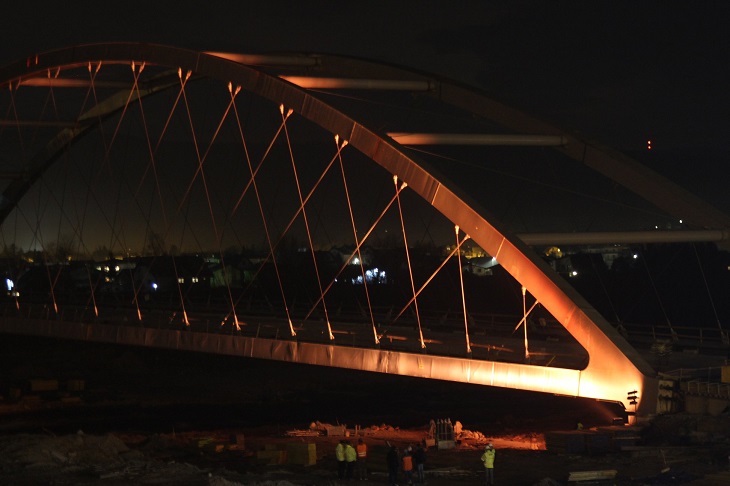 Mosty przez Dunajec. Fot. UM Nowy Sącz