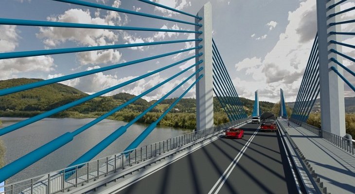 Taki będzie most w Kurowie. Źródło: GDDKiA