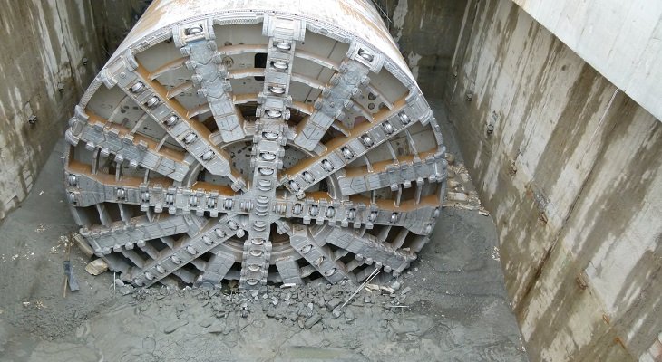 Tunel w Świnoujściu: maszyna TBM. Fot. GDDKiA