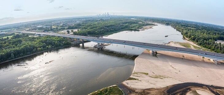 Most Anny Jagiellonki w Warszawie. Fot. Dejan Gospodarek/Adobe Stock