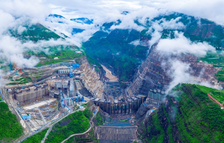 Zapora Baihetan. Fot. Three Gorges Corporation
