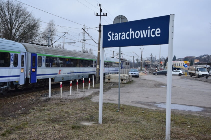 Linia kolejowa w Starachowicach. Fot. UM Starachowice