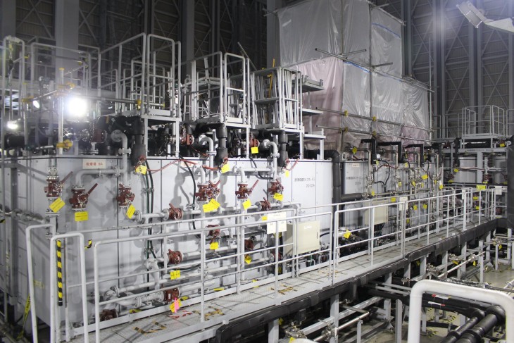 Instalacja oczyszczania wody. Fot. TEPCO