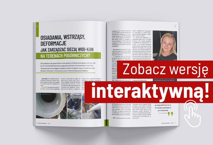 Osiadania, wstrząsy, deformacje Jak zarządzać siecią wod-kan na terenach pogórniczych?