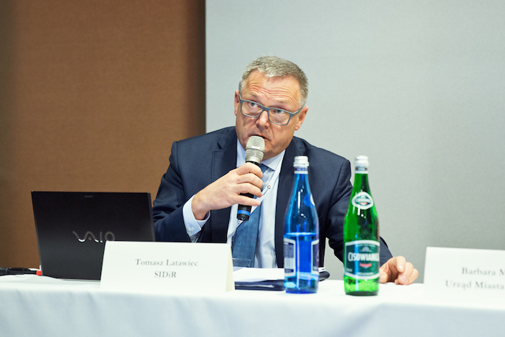 Tomasz Latawiec (prezes zarządu SIDiR; Niezależny Inżynier Konsultant, Ekspert i Rozjemca FIDIC, Arbiter)