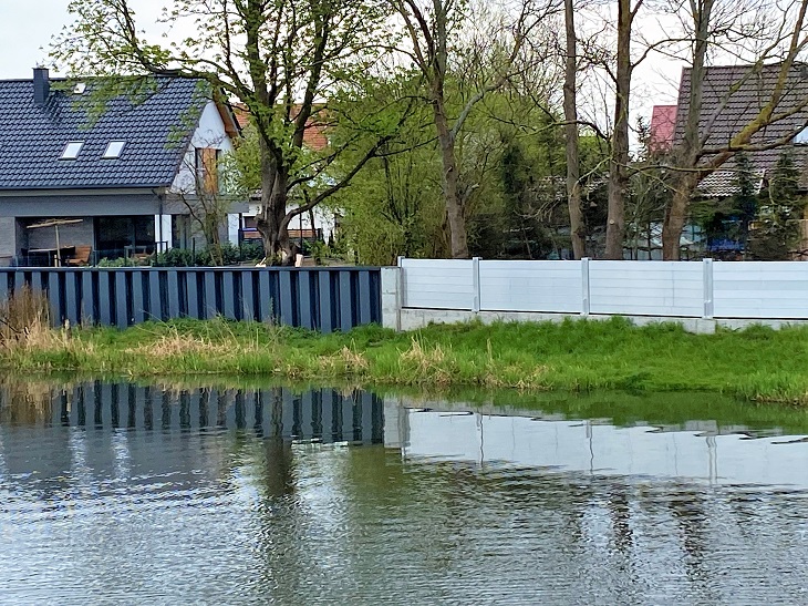 Grodzice winylowe zastosowane w Darłowie