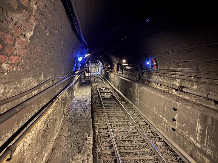 East River Tunnel przed rozpoczęciem robót. Fot. Amtrak (mat. prasowe)