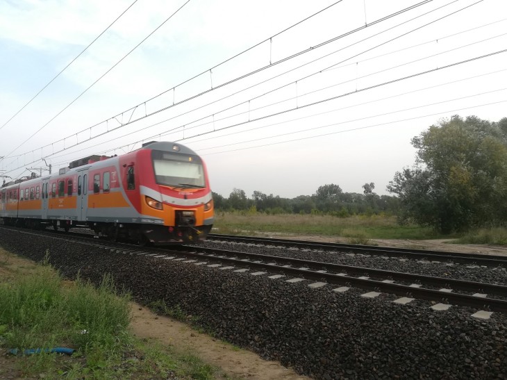 Miejsce budowy przyszłego przejścia. Fot. Radek Śledziński/PKP PLK