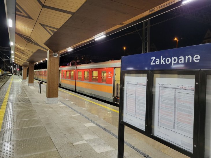 Stacja Zakopane. Fot. Piotr Hamarnik/PKP PLK
