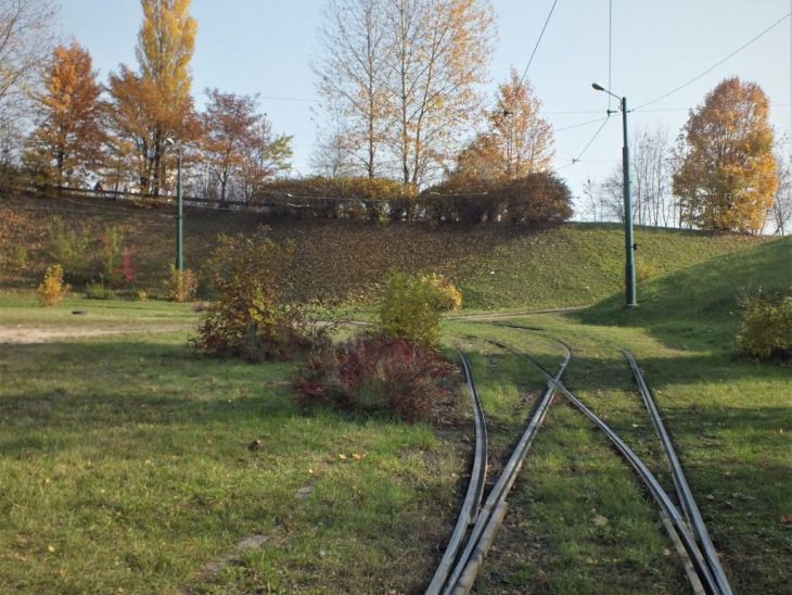 W miejscu obecnej pętli powstanie tunel tramwajowy. Fot. UM Sosnowiec
